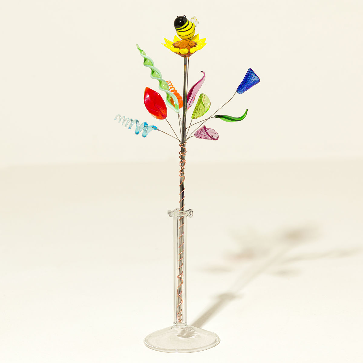 Glass Bloom Buddy Desk Bouquet - Bumblebee