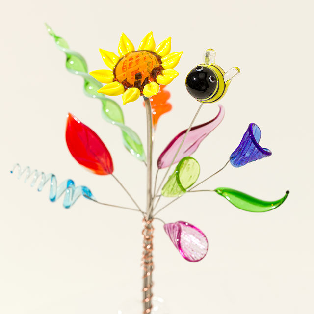 Glass Bloom Buddy Bouquet