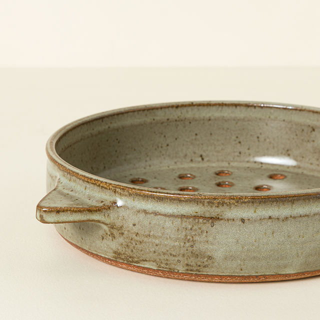 Artisan Ceramic Grill Basket