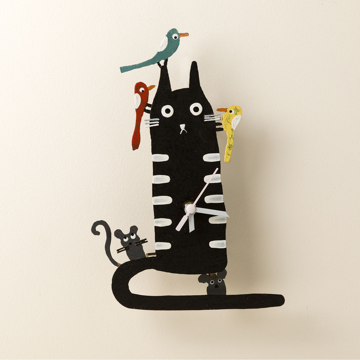 Cat & Co. Pendulum Wall Clock
