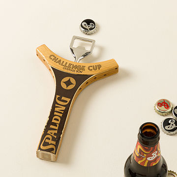 Reclaimed Tennis Racquet Bottle Opener