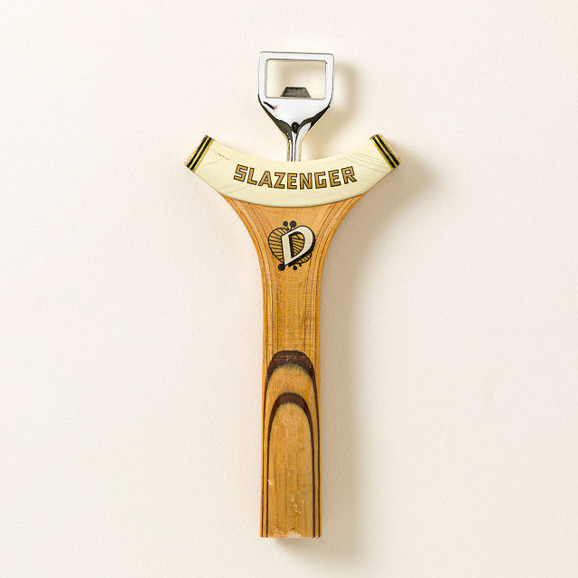 Reclaimed Tennis Racquet Bottle Opener