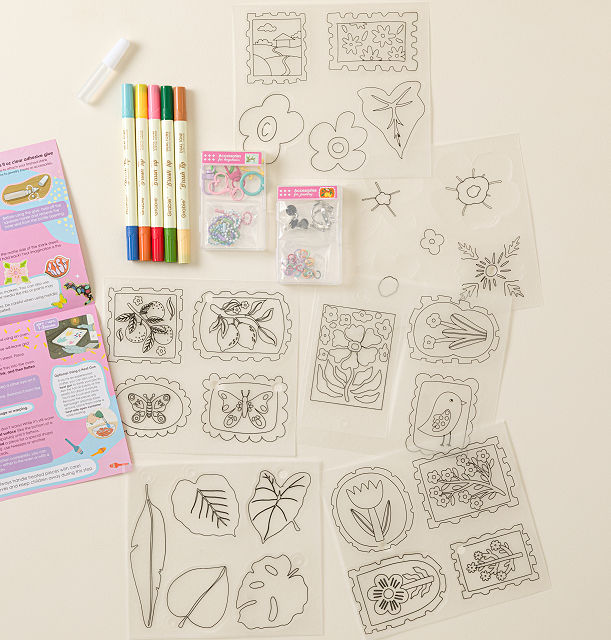 Make Your Own Retro Shrink Charms Kit