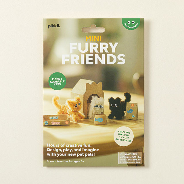 DIY Furry Desk Friends