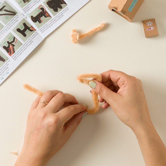 DIY Furry Desk Friends