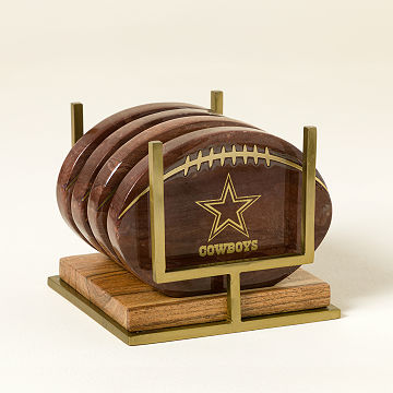 NFL Touchdown Coaster Set