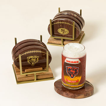 NFL Touchdown Coaster Set