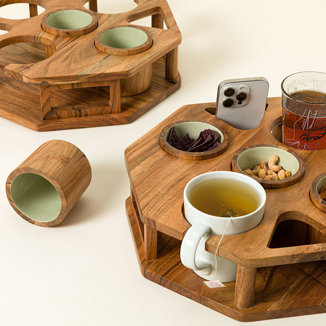 Personalized Couch Snack Caddy