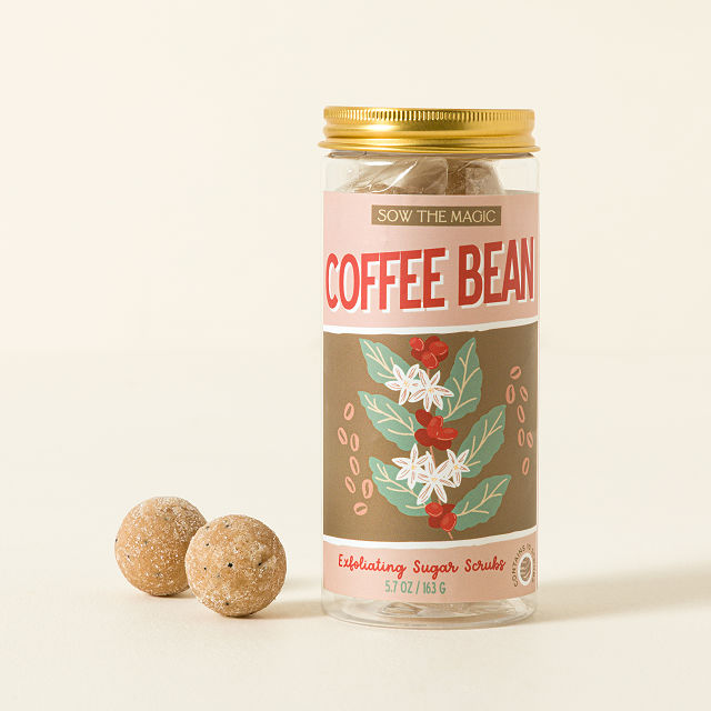 Coffee Bean Exfoliating Sugar Scrubs