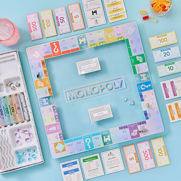 Aura Transparent and Iridescent Monopoly