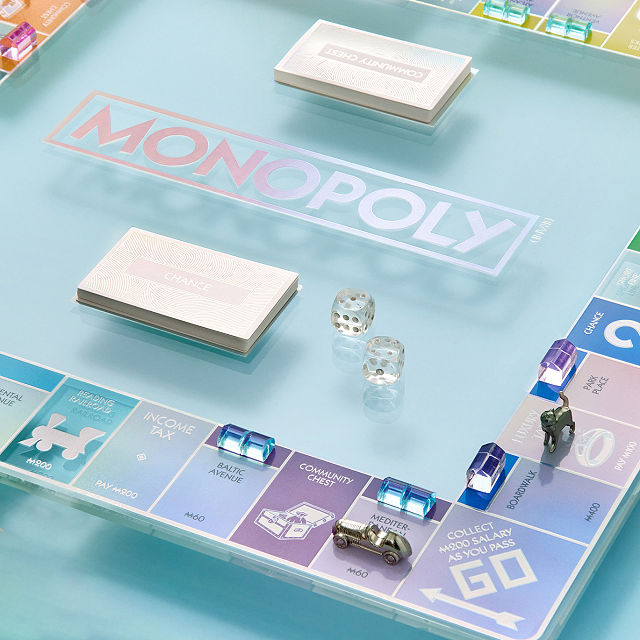 Aura Transparent and Iridescent Monopoly