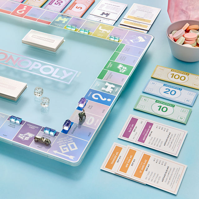 Aura Transparent and Iridescent Monopoly