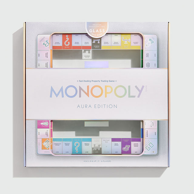 Aura Transparent and Iridescent Monopoly