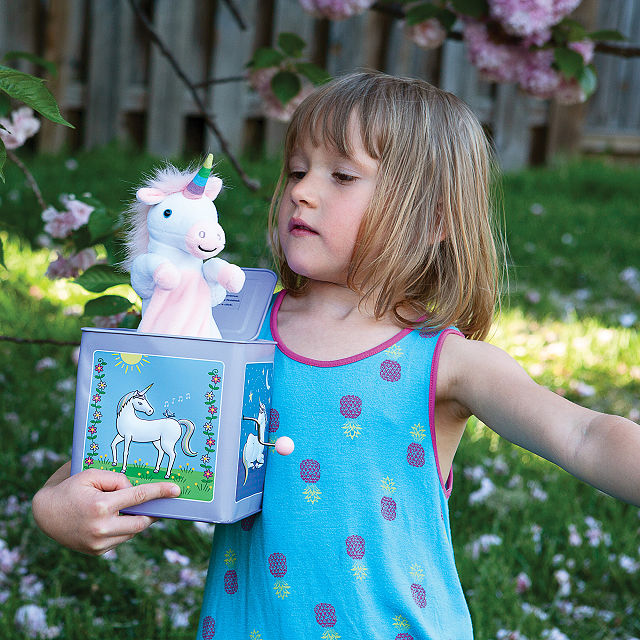 Plush & Tin Classic Jack in the Box Buddy