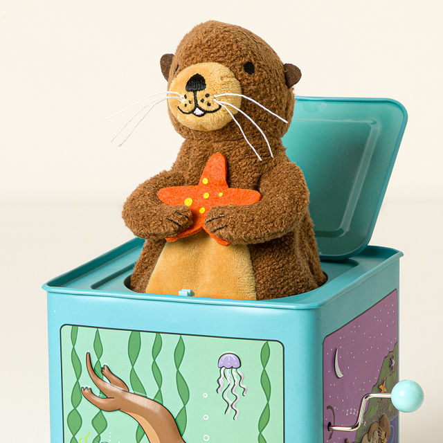 Plush & Tin Classic Jack in the Box Buddy