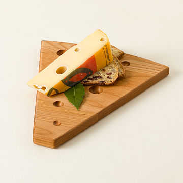 Swiss Cheese Serving Board