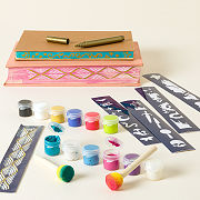 DIY Book Edge Stenciling Kit