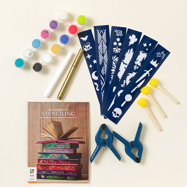 DIY Book Edge Stenciling Kit
