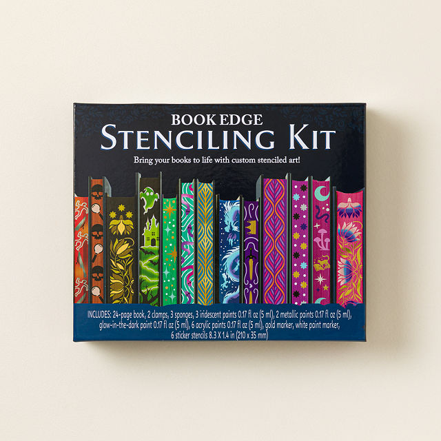 DIY Book Edge Stenciling Kit