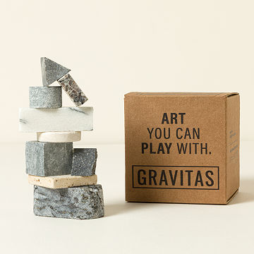 The Sculptural Stone Stacking Game