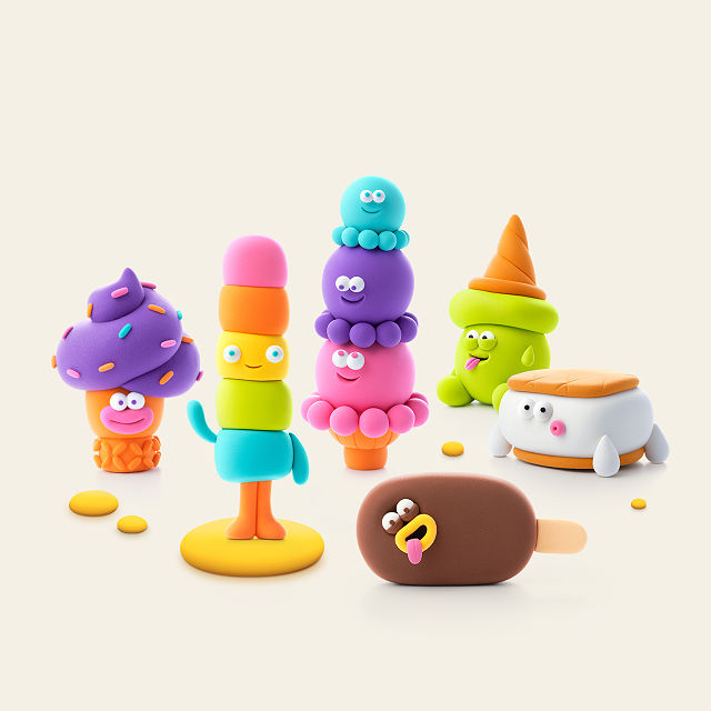 Learn to Sculpt Silly Air Dry Clay Creatures