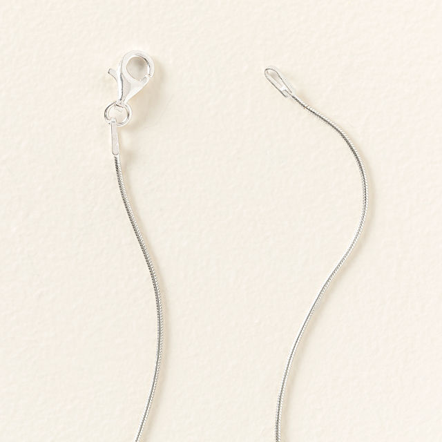 Sterling Silver Sea Glass Trio Necklace