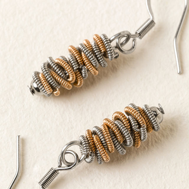 Guitar String Dangle Earrings
