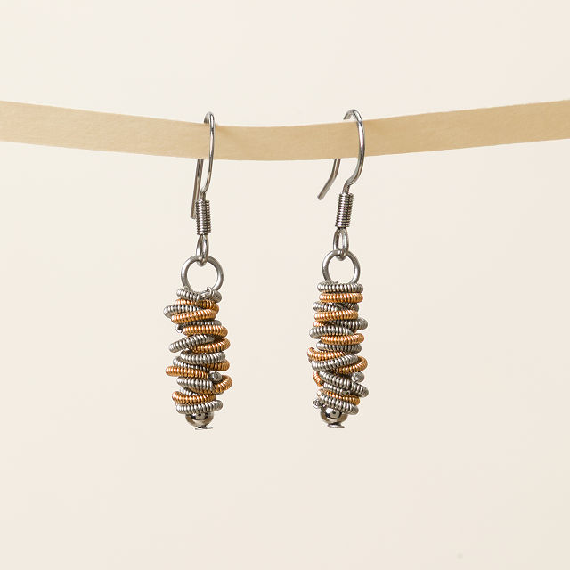 Guitar String Dangle Earrings
