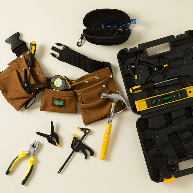 Junior Builder Real Tool Set & Belt
