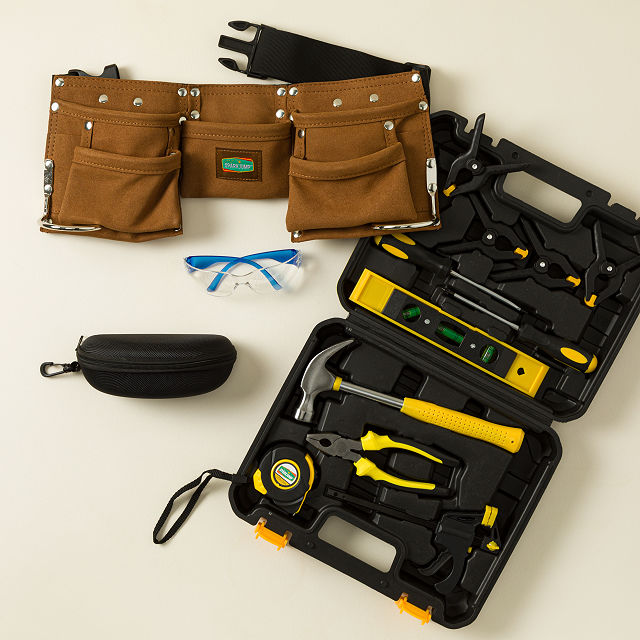 Junior Builder Real Tool Set & Belt