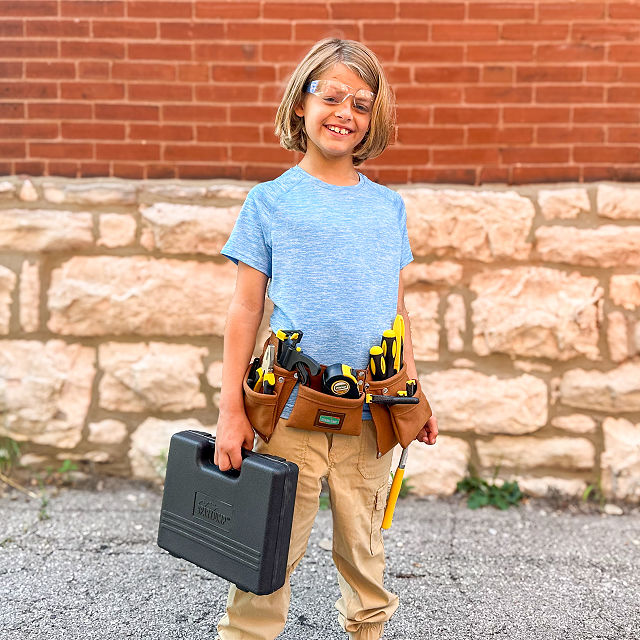 Junior Builder Real Tool Set & Belt