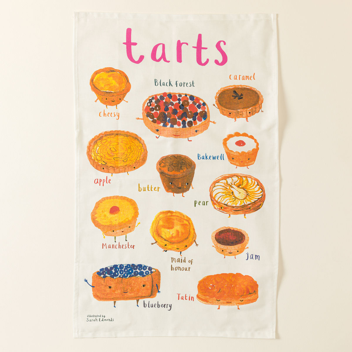 Tarts Tea Towel