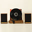 Retro Vertical Vinyl Record Player thumbnail 1