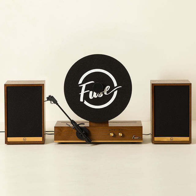 Retro Vertical Vinyl Record Player