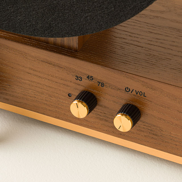 Retro Vertical Vinyl Record Player