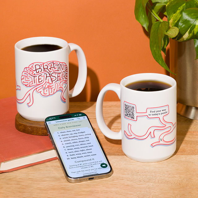 Brainteasers Interactive QR Mug