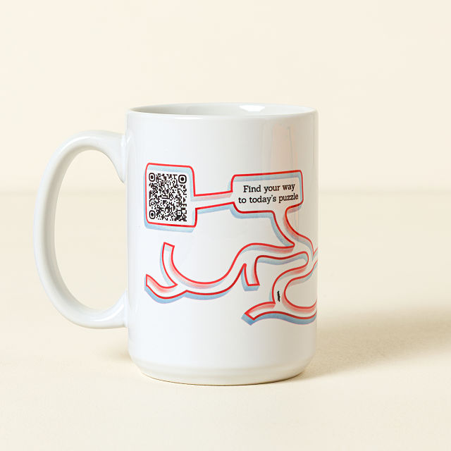 Brainteasers Interactive QR Mug