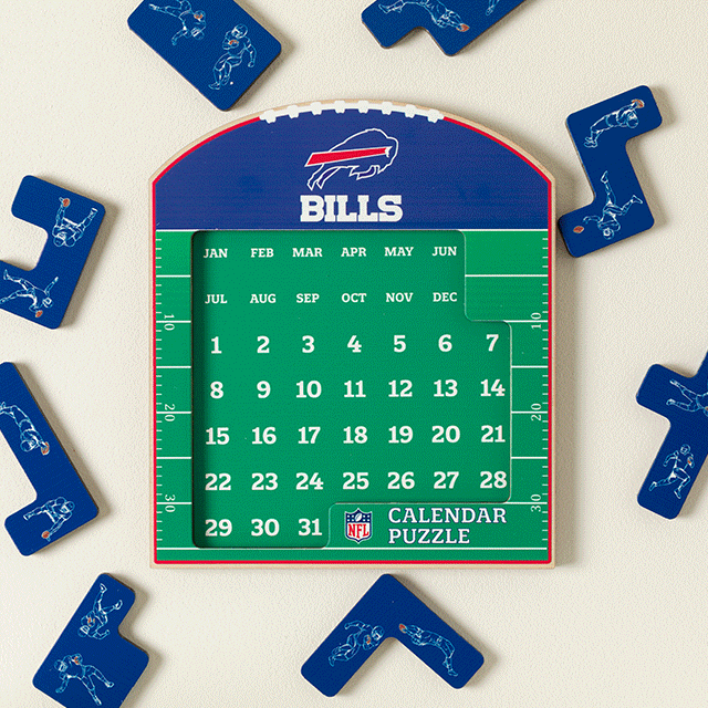 NFL Daily Puzzle Challenge Calendar