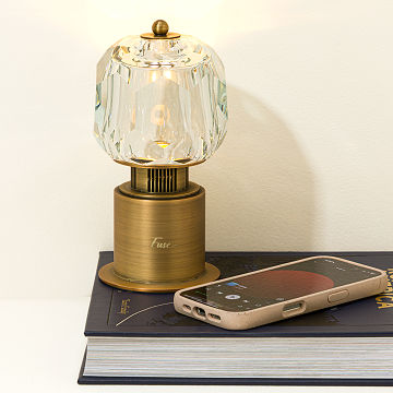 Faceted Crystal Bluetooth Speaker