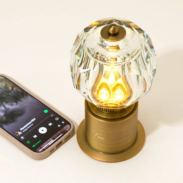 Faceted Crystal Bluetooth Speaker