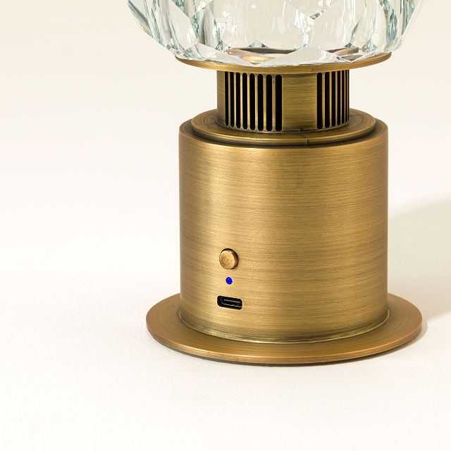 Faceted Crystal Bluetooth Speaker