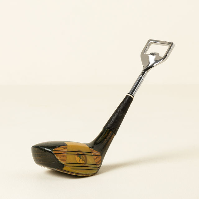 Reclaimed Golf Club Bottle Opener
