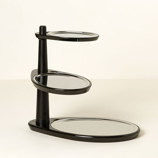 Space-Saving Swivel Serving Stand