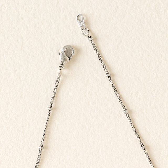 Inner Peace River Stone Necklace