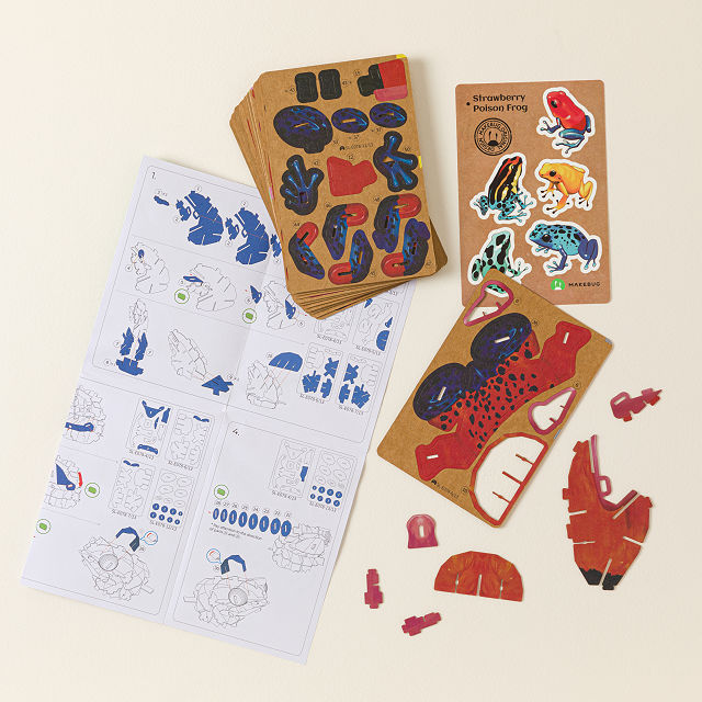 Jungle Creatures 3D DIY Build Kit