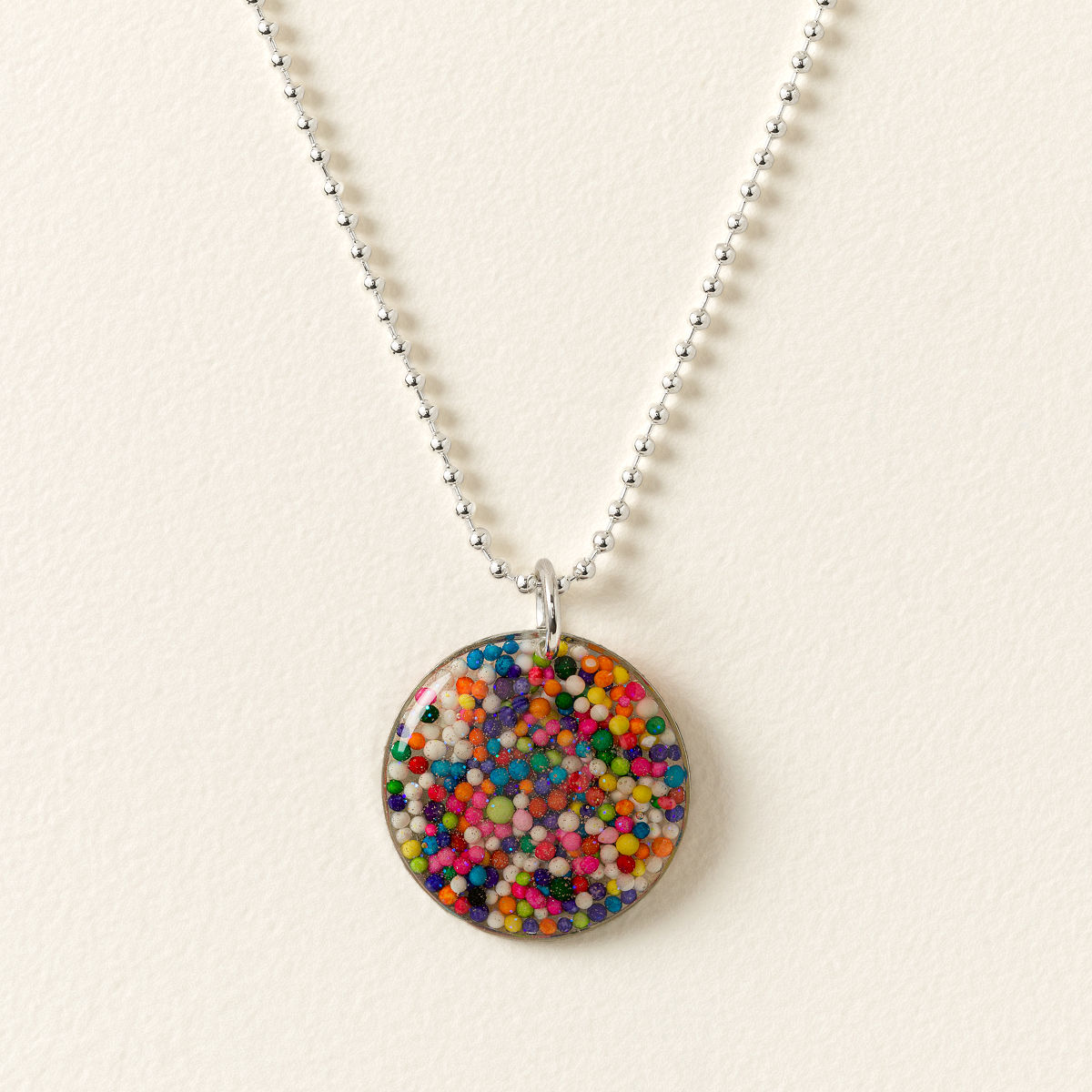 Rainbow Sprinkles Necklace