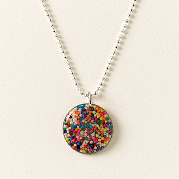 Rainbow Sprinkles Necklace