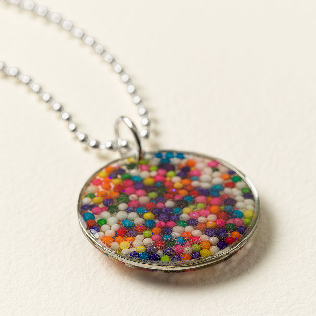 Rainbow Sprinkles Necklace