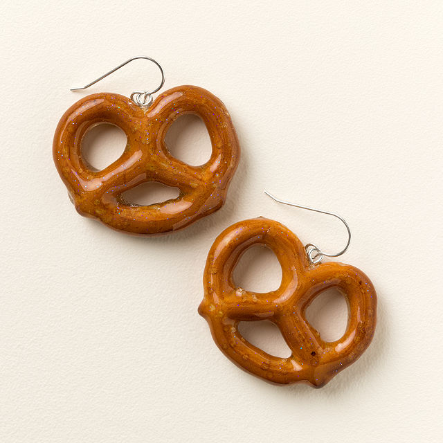 Mini Pretzel Earrings