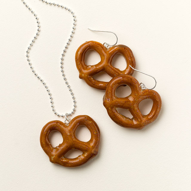 Mini Pretzel Earrings
